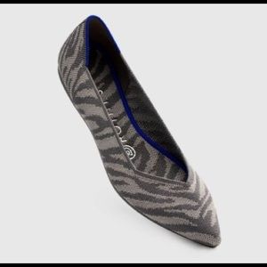 Rothy’s Grey Zebra ‘The Point’